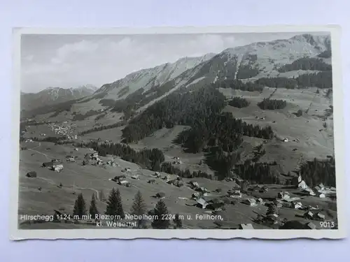 Alte AK Hirschegg mit Riezlern [aR610]