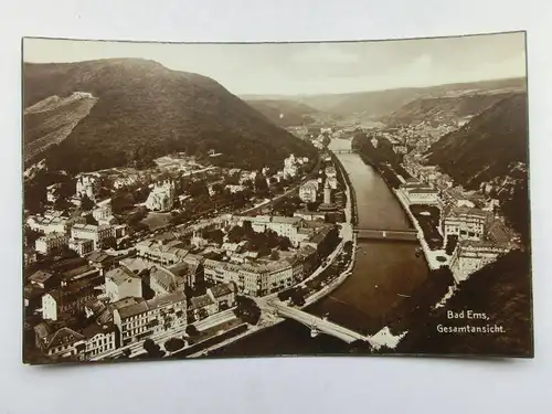 Alte AK Bad Ems Gesamtansicht [aR738]