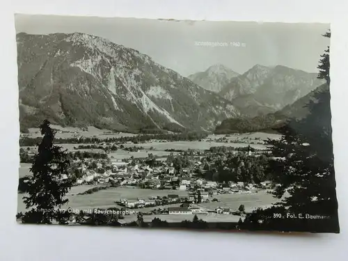 Alte AK Ruhpolding Rauschbergbahn [aR753]