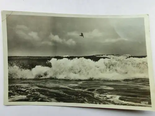Alte AK Borkum Seestimmung [aR756]