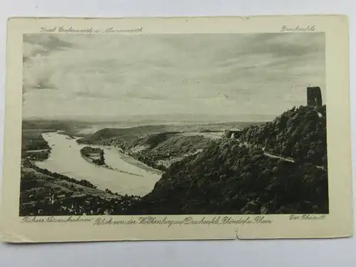 Alte AK Drachenburg Rhöndorf Richarz Naturaufnahmen [aR763]