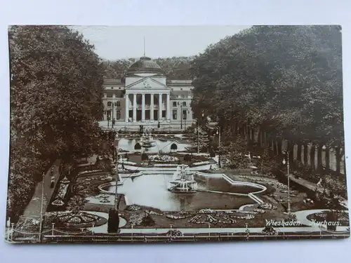 Alte AK Wiesbaden Kurhaus [aR574]