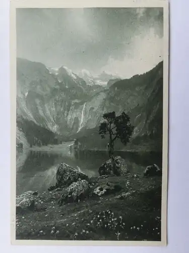 Alte AK Berchtesgaden Der Obersee [aR578]