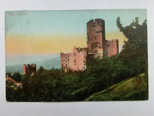 Alte AK Burg Lahneck [aR408]