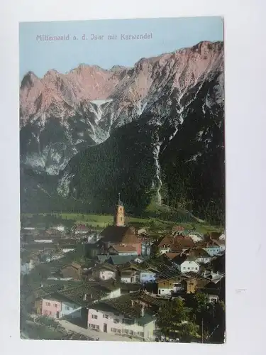 Alte AK Mittenwald um 1929 [aT3]