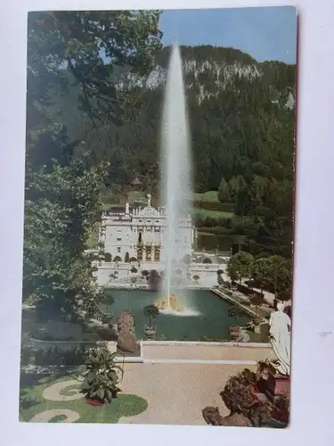 Alte AK Schloß Linderhof [aT16]