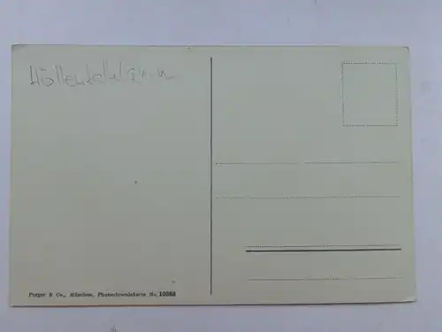 Alte AK Garmisch Partenkirchen Höllentalklamm um 1925 [aT33]