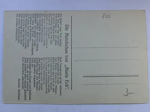 Alte AK Siegsdorf Maria Eck um 1925 [aT198]