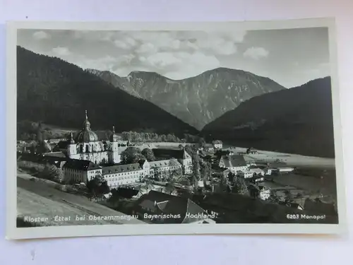 Alte AK Kloster Ettal Oberammergau [aT205]