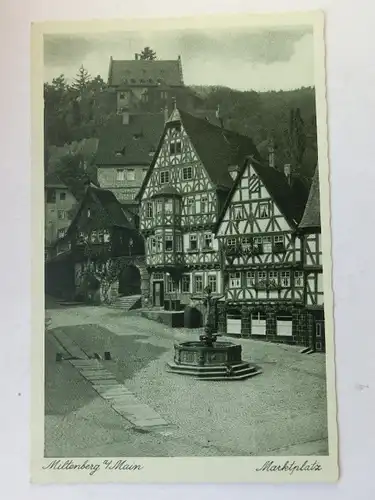 Alte AK Miltenberg Main Marktplatz [aT227]