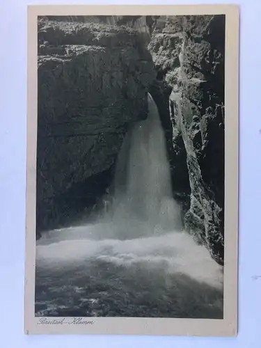 Alte AK Oberstdorf Breitachklamm [aT237]