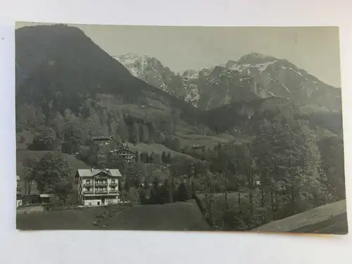 Alte AK Berchtesgaden Hotel Pension Erika [aT243]