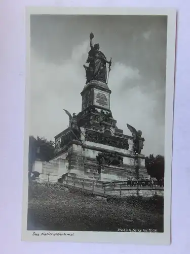 Alte AK Rüdesheim Niederwalddenkmal Nationaldenkmal [aT280]