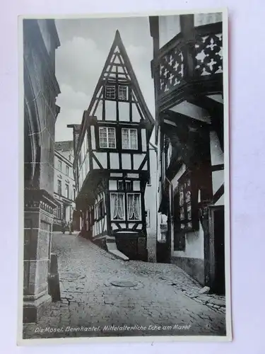Alte AK Bernkastel Am Markt [aT287]