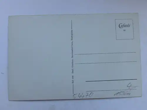 Alte AK Bernkastel Am Markt [aT287]