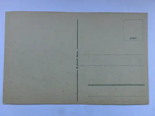 Alte AK Mainz Gutenberg Denkmal Dom [aT339]