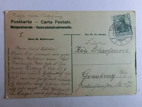 Alte AK Neuenahr Partie Kurgarten 1907 [aH311]