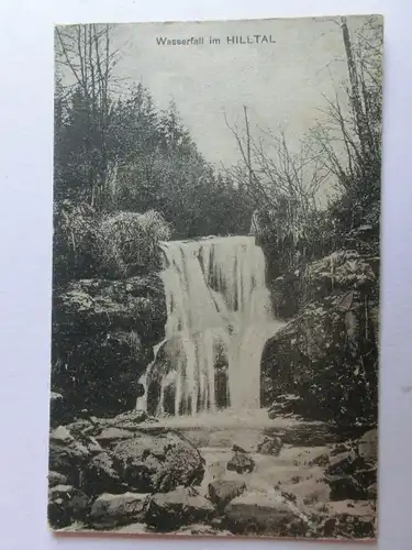 Alte AK Hohes Venn Wasserfall Hilltal Belgien um 1920 [aH339]