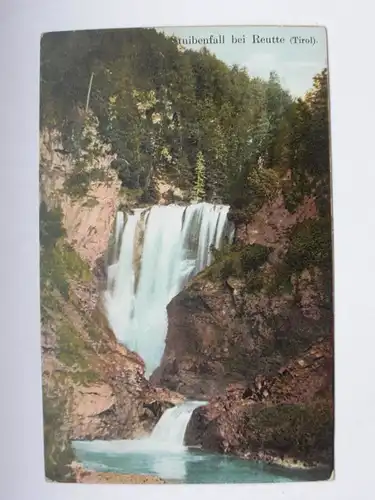 Alte AK Stuibenfall bei Reutte Tirol C427