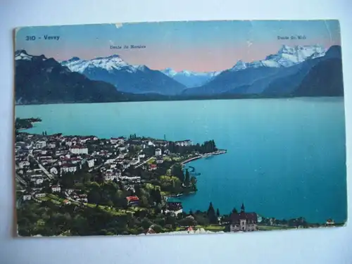 Alte AK Vevey um 1920 [C354]