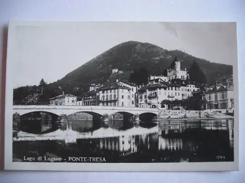 Alte AK Lago di Lugano Ponte Tresa [C366]