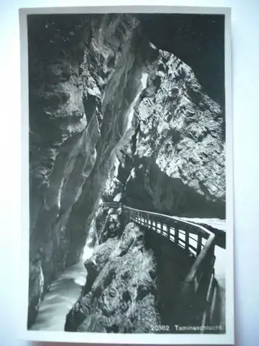 Alte AK Bad Ragaz Taminaschlucht [C388]