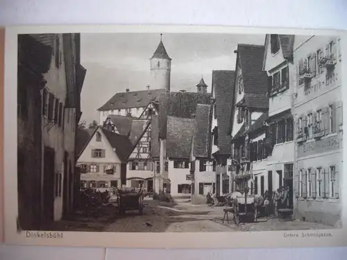 Alte AK Dinkelsbühl Untere Schmidgasse  um 1930 [C462]