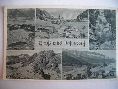 Alte AK Tiefenbach Allgäu Mehrbildkarte um 1940 ??? [C495]