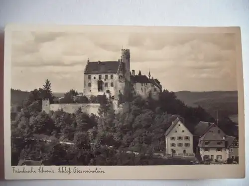 Alte AK Schloß Gößweinstein Fränkische Schweiz [C605]