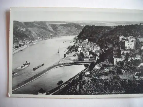 Alte AK St. Goar und Rheinfels [C611]