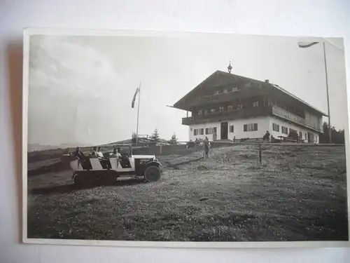Alte AK Bad Tölz Blomberghaus [C629]