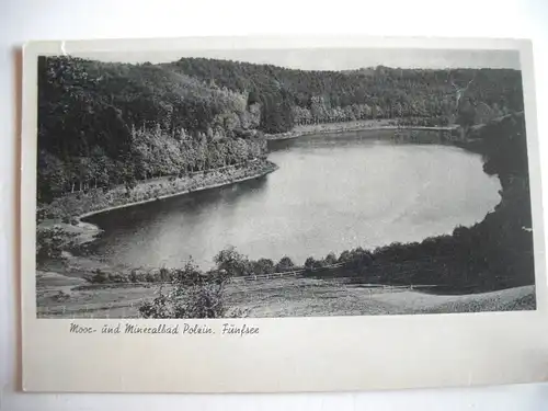 Alte AK Szwajcaria Pomorska Polzin Fünfsee [C635]