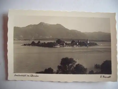 Alte AK Chiemsee Fraueninsel [C515]