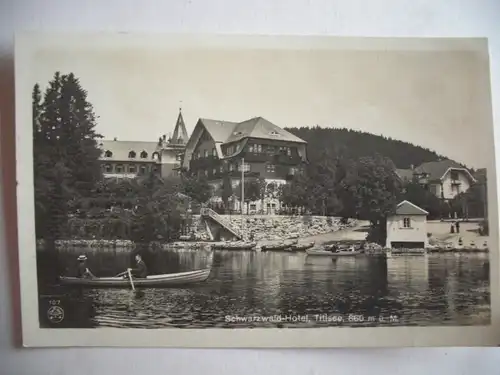 Alte AK Schwarzwald Hotel Titisee [C522]