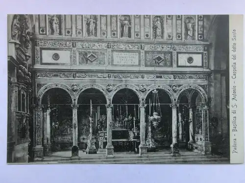 Alte AK Padova Padua Basilica di S. Antonio um 1915 [aT430]