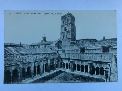 Alte AK Arles Le Cloitre Saint Trophime um 1920 [aT442]
