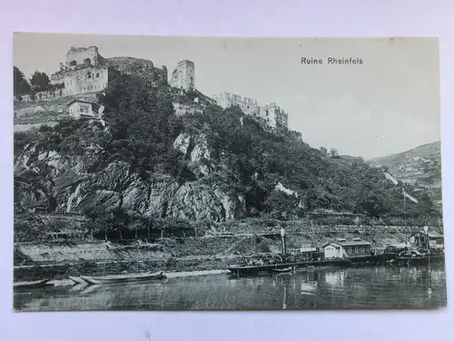 Alte AK Ruine Rheinfels St. Goar um 1915 [aT479]