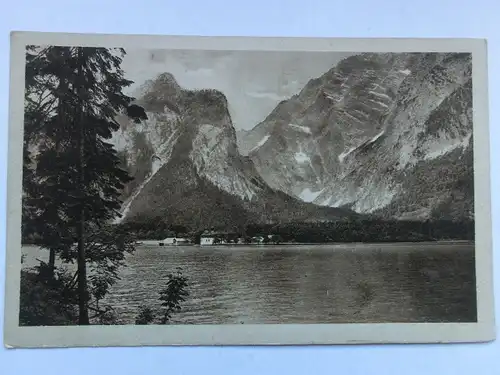 Alte AK Berchtesgaden St. Bartholomä [aT497]