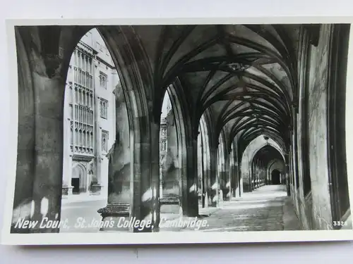 Alte AK Cambridge St. John’s College New Court [aT504]