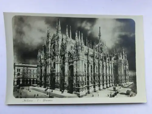 Alte AK Milano Mailand Duomo Dom [aT528]