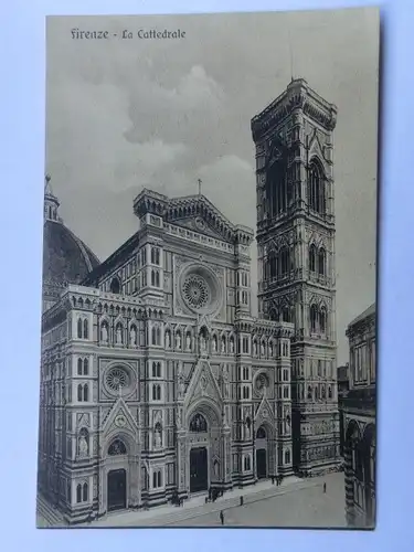 Alte AK Firenze Florenz la Cattedrale [aT535]