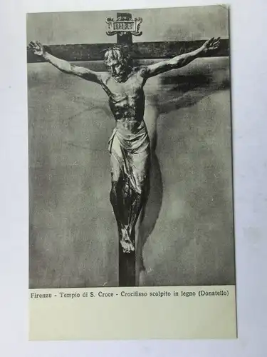 Alte AK Firenze Florenz Tempio di S. Croce [aT539]