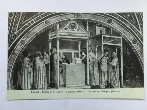 Alte AK Firenze Florenz Chiesa di S. Croce [aT543]