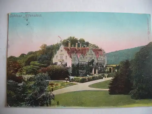 Alte AK Bad Liebenstein Schloß Altenstein um 1920 [C563]