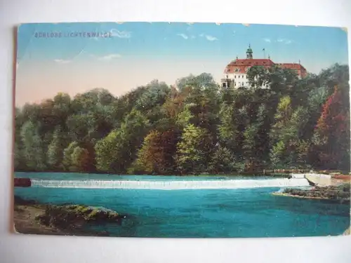 Alte AK Schloß Lichtenwalde Niederwiesa [C576]