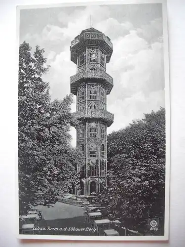 Alte AK Löbau Friedrich August Turm [C578]