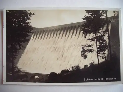 Alte AK Schwarzenbach Talsperre Forbach [C583]