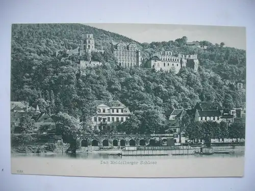 Alte AK Heidelberg Schloß um 1920 [C102]