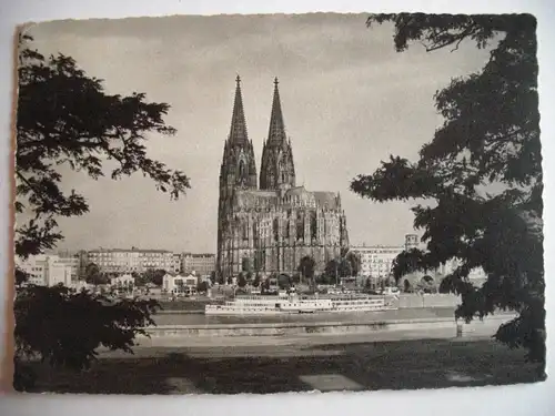 Alte AK Köln Rheinansicht [C282]