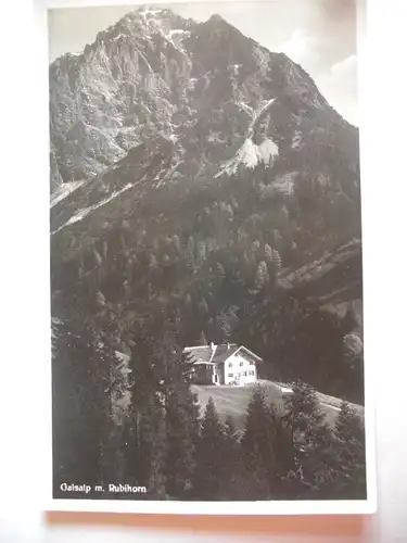 Alte AK Gaisalp mit Rubihorn [C783]